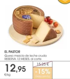El Pastor - Queso Mezcla De Leche Cruda Reserva 12 Meses