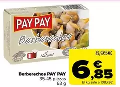 Pay pay - Berberechos