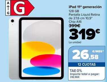 Apple - IPad 11ª Generación
