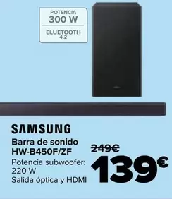 Samsung - Barra De Sonido HW-B450F/ZF