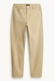 Pantalón de tela - mid waist - straight leg