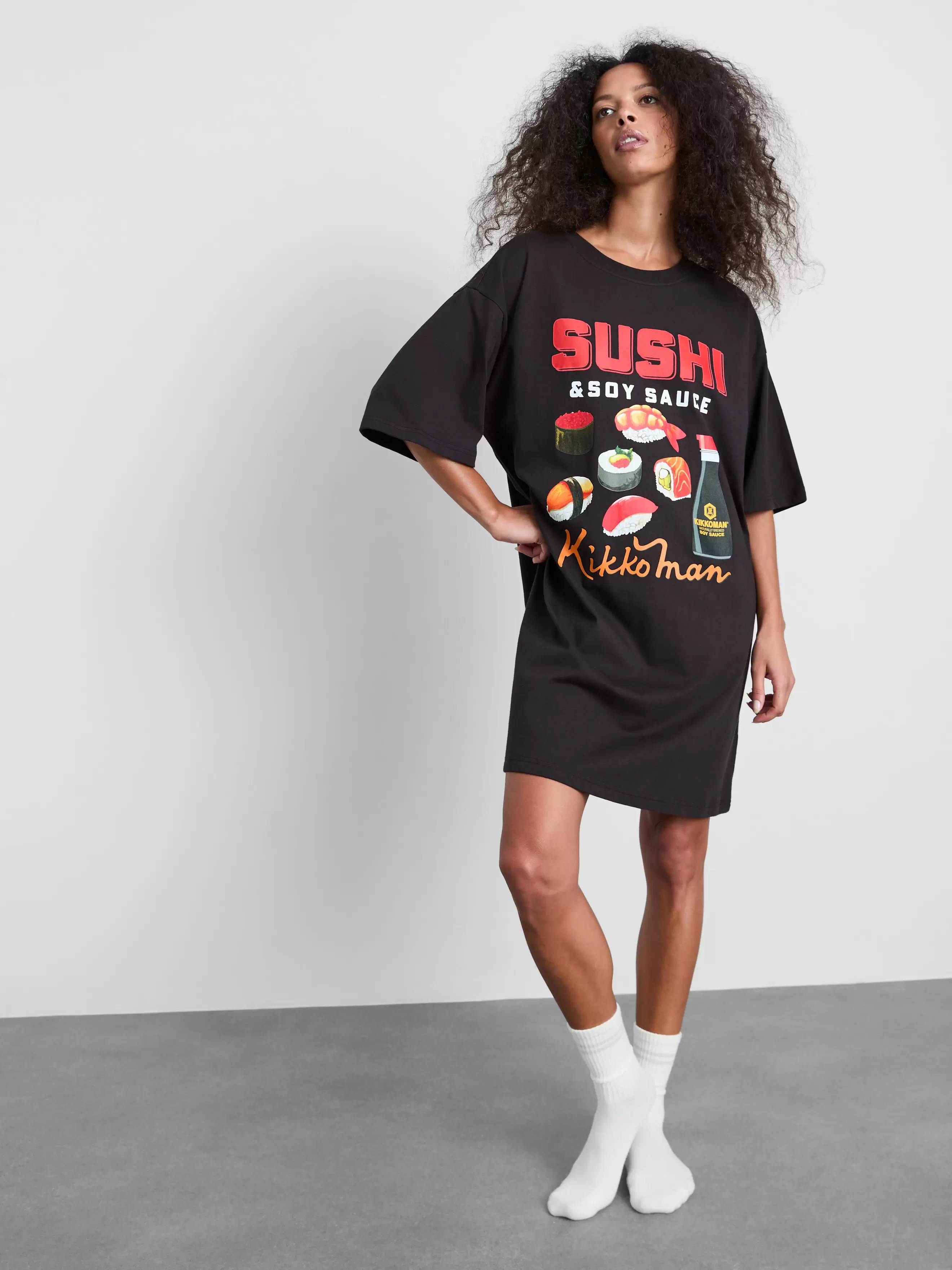 Camisón extragrande de algodón de Kikkoman