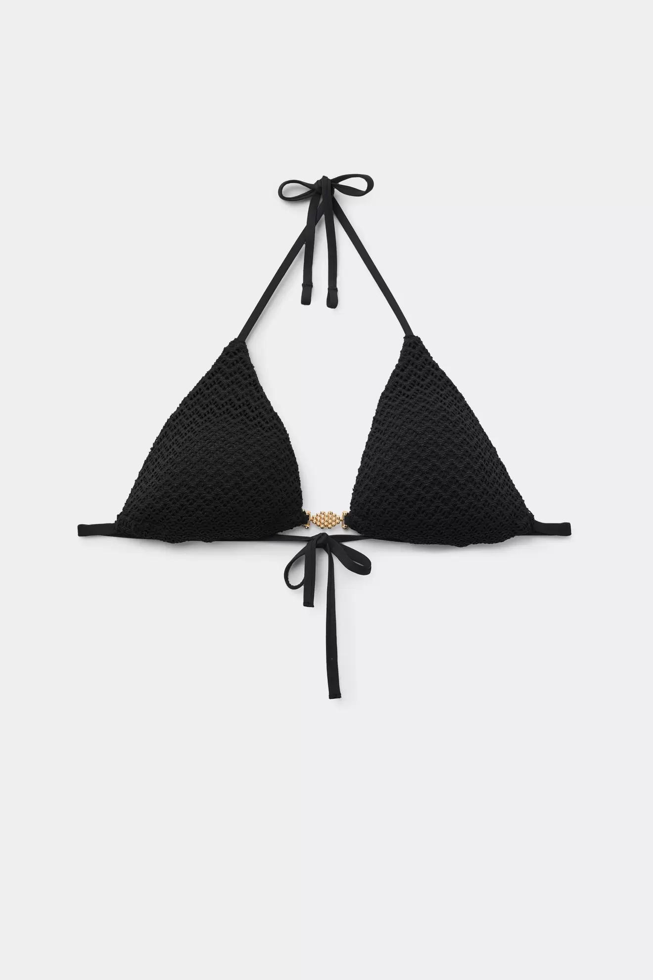 Top Bikini Triángulo Relleno Ligero Jewel Net