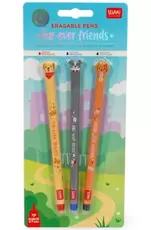 Set 3 Borrables Gel Legami Fur-ever Friends