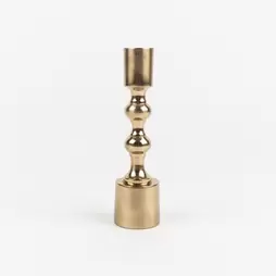 Candelabro de metal dorado Emas 16cm