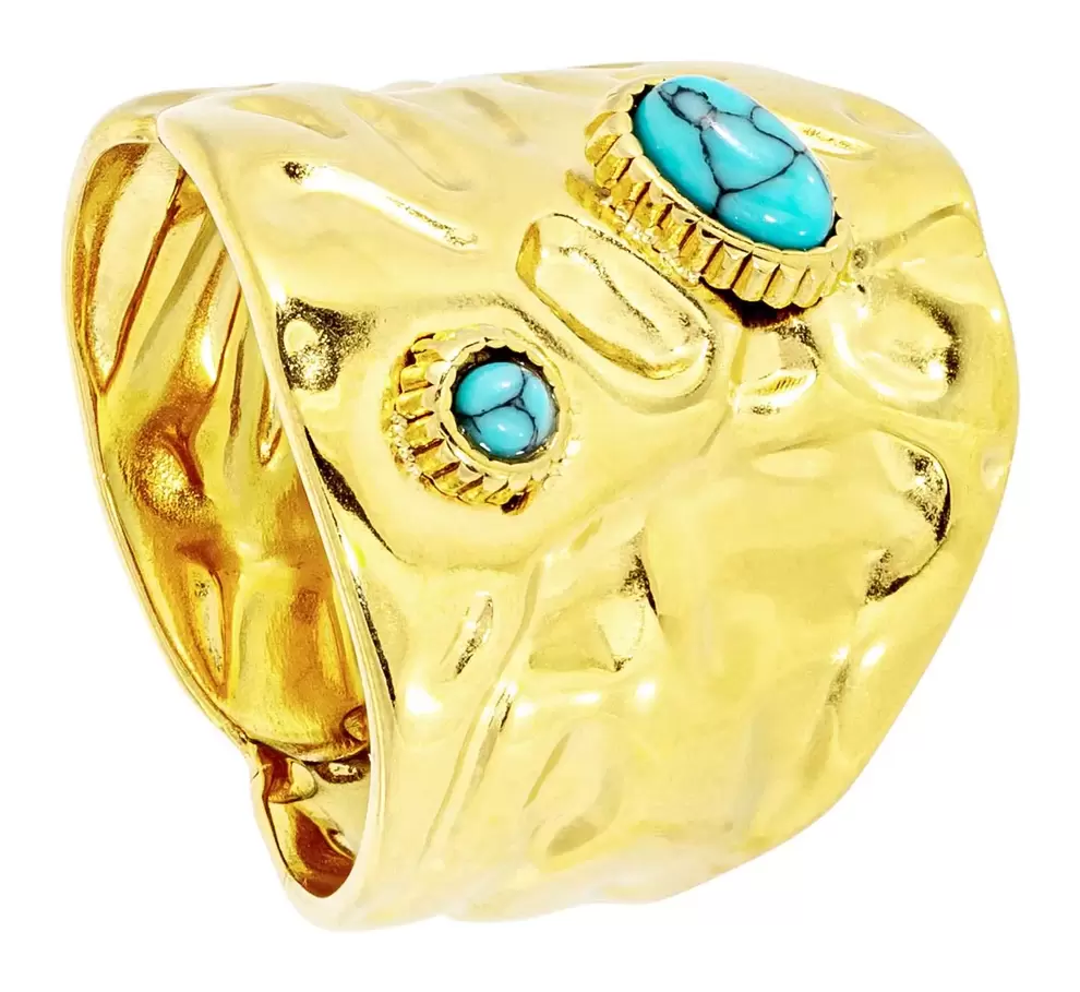 Ring - Steel Turquoise
