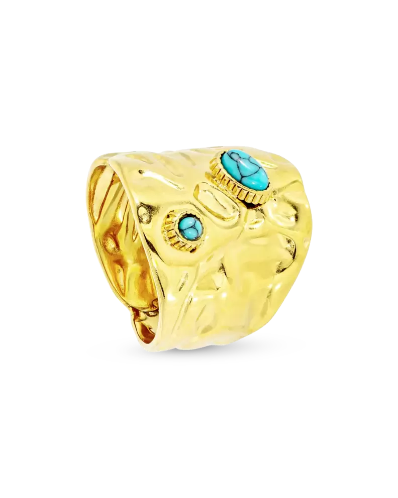 Ring - Steel Turquoise
