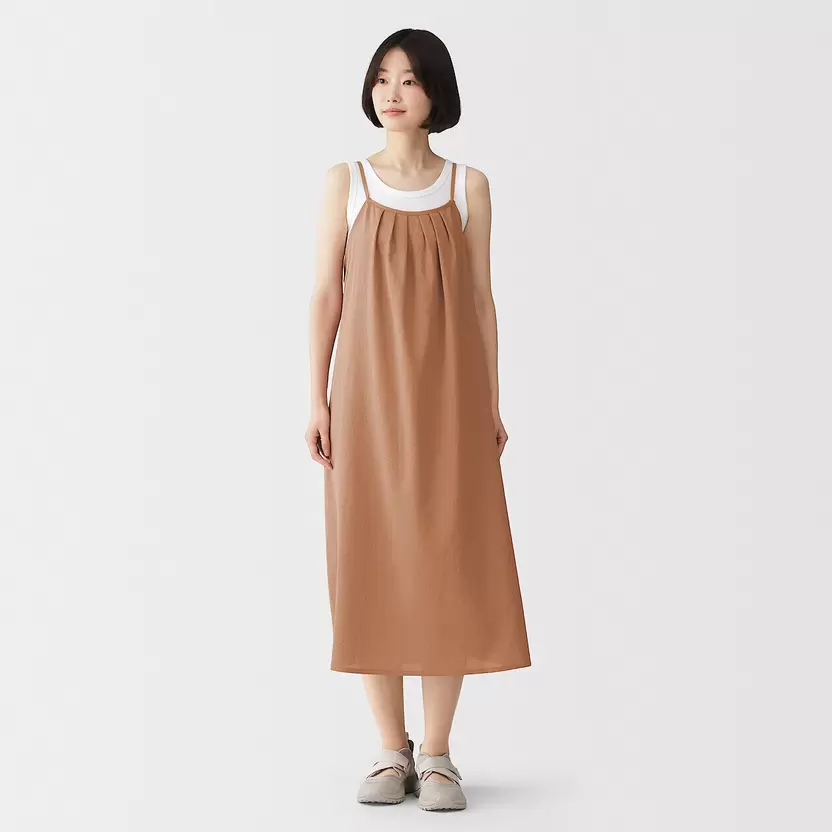 Vestido camisola transpirable reciclado para mujer