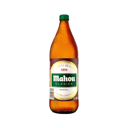 Cerveza Mahou 1 litro