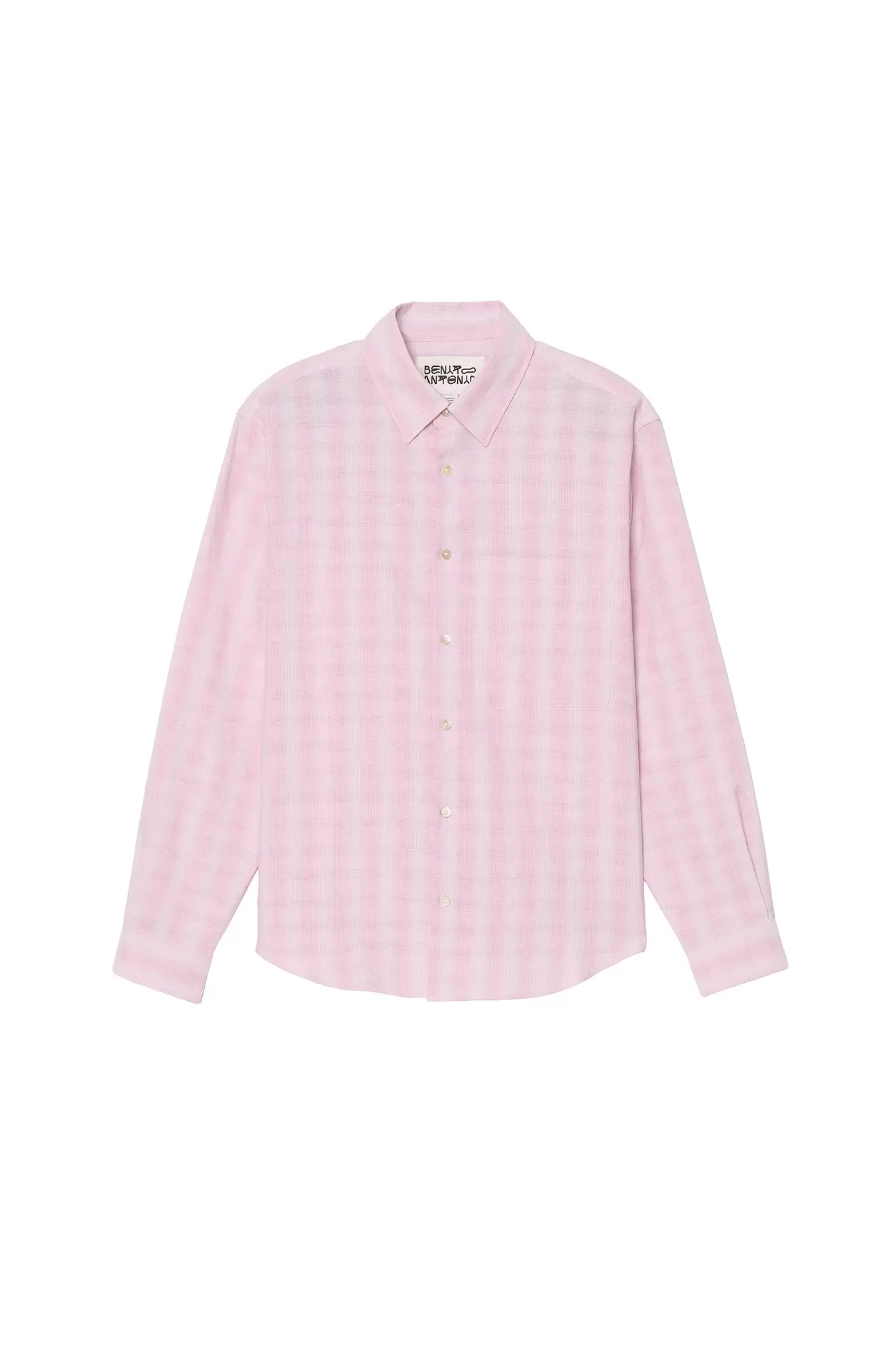 CAMISA CUADROS ALGODÓN - LINO