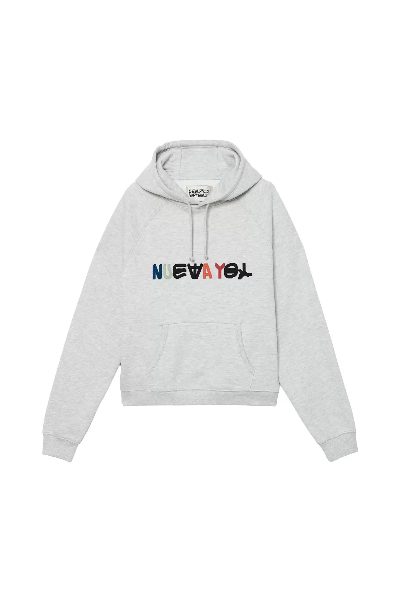 SUDADERA CAPUCHA PARCHES NUEVA YOL