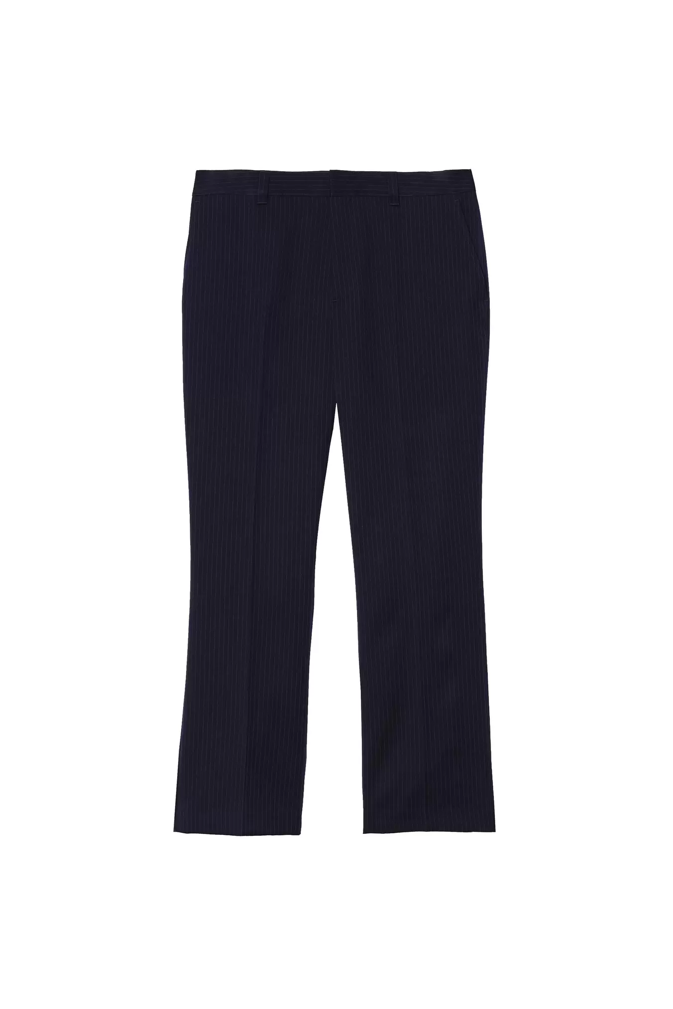 PANTALÓN FLARE FIT TRAJE RAYA DIPLOMÁTICA