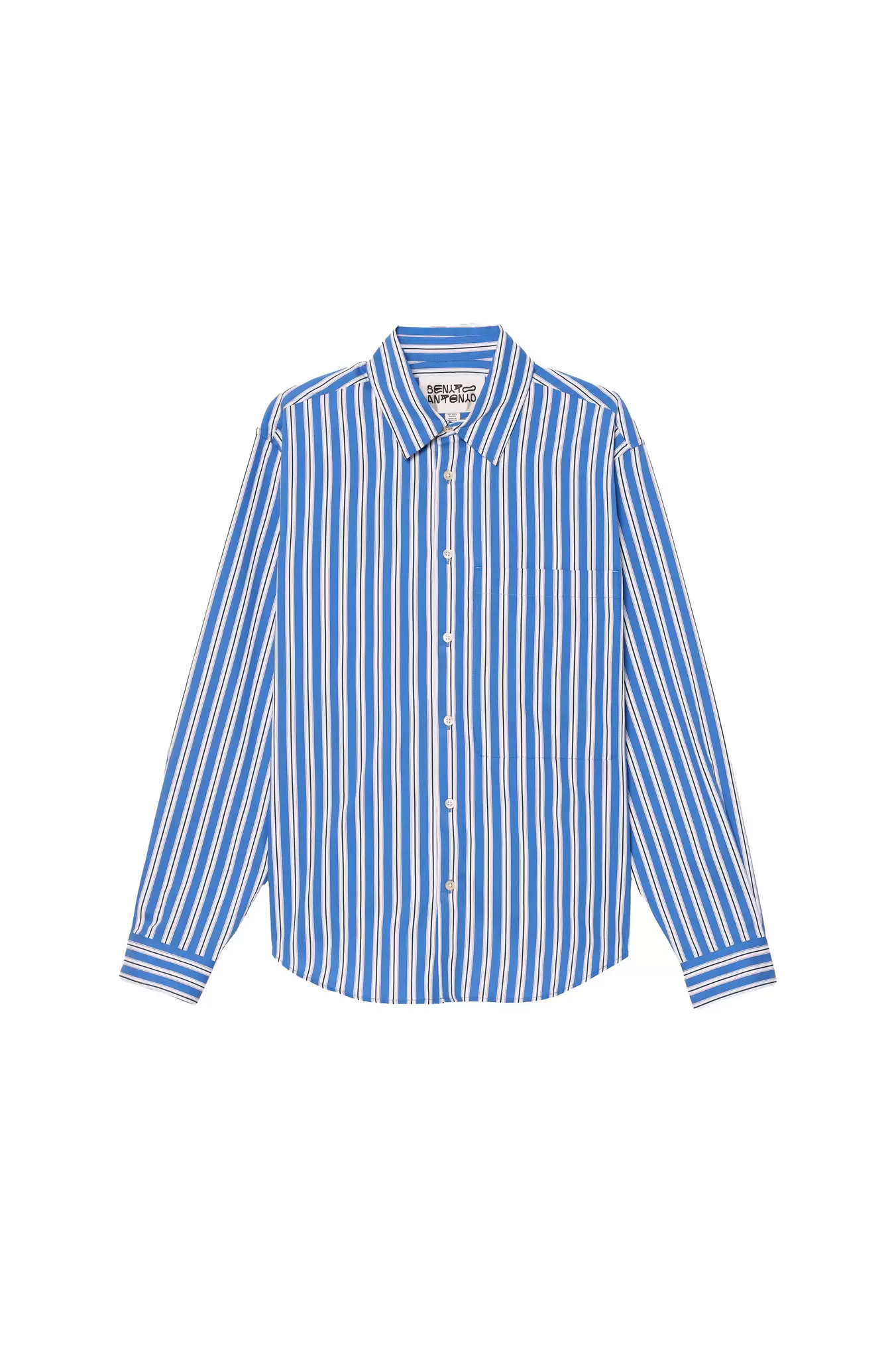 CAMISA RELAXED FIT RAYAS