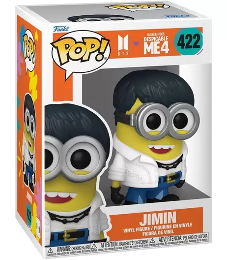 FUNKO MINIONS BTS JIMIN - GRU MI VILLANO FAVORITO 4