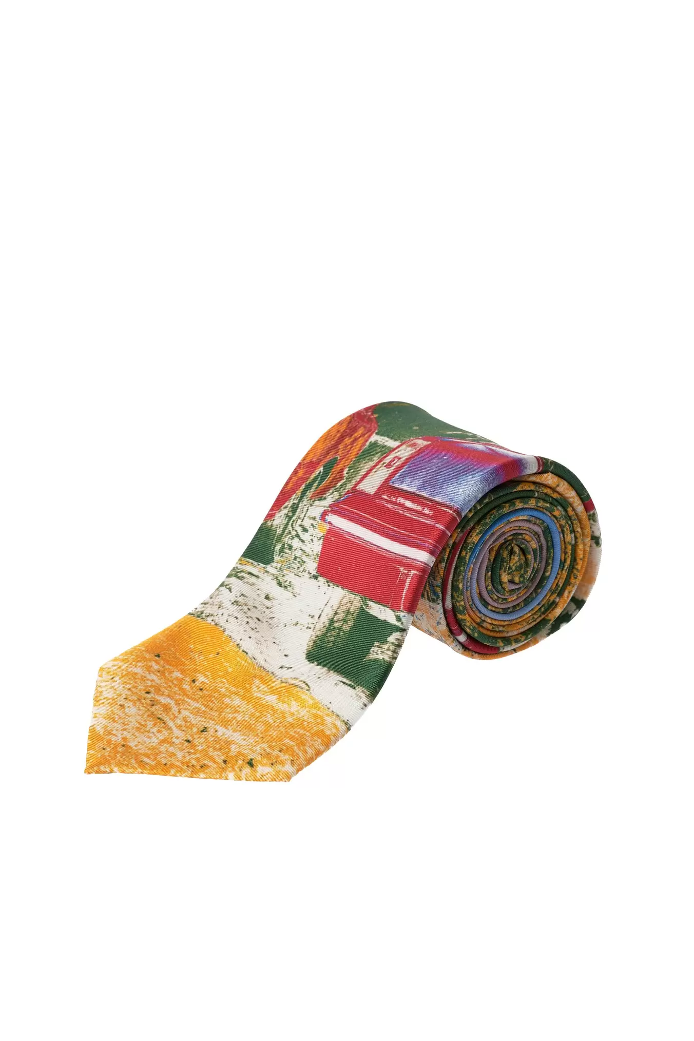 CORBATA 100% SEDA ESTAMPADO COCHE