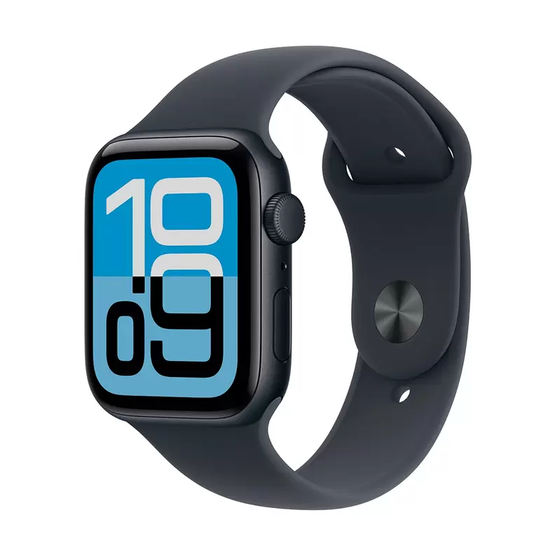 Apple Watch SE 3 GPS 44mm Aluminio medianoche con Correa Deportiva Medianoche (M/L) Aluminio Medianoche