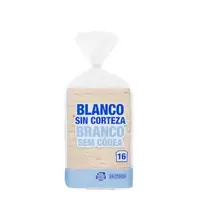 Pan de molde blanco sin corteza Hacendado