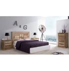 Pack de Dormitorio con Cabecero de 160 x 120 cm + 2 Mesitas de Noche +...