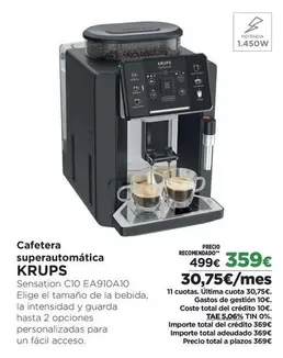 Krups - Cafetera Superautomática