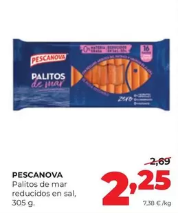 Pescanova - Palitos De Mar Reducidos En Sal