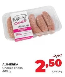 Alimerka - Chorizo Criollo