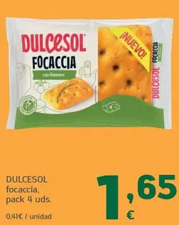 Dulcesol - Focaccia
