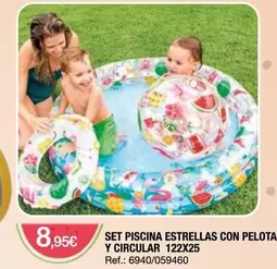 Set Piscina Estrellas Con Pelota Y Circular