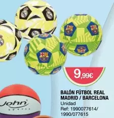 Todojuguete - Balón Fútbol Real Madrid / Barcelona