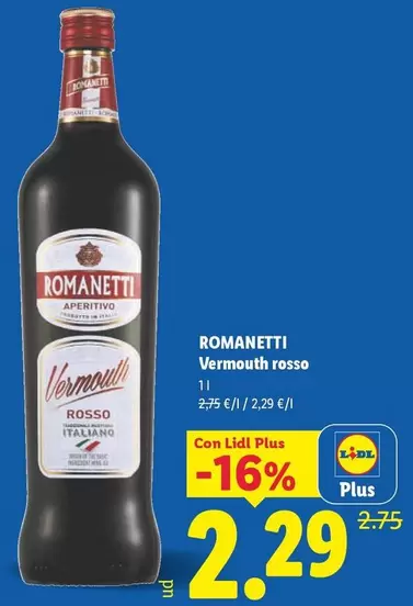Romanetti - Vermouth Rosso