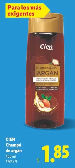 Cien - Champú De Argan