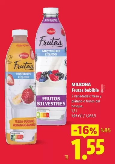 Milbona - Frutas Bebible