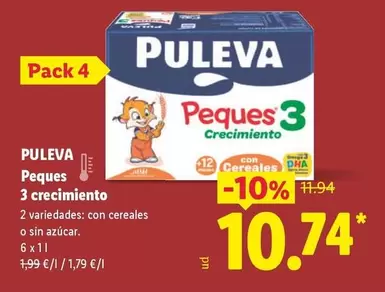 Puleva - Peques 3 Crecimiento