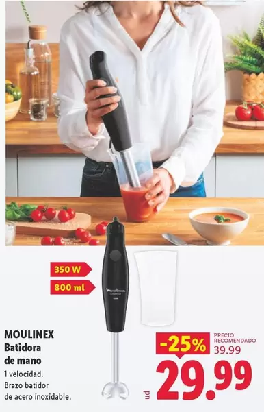 Moulinex - Batidora De Mano