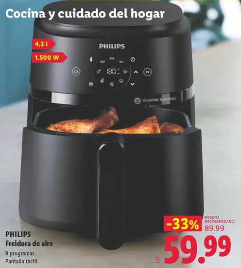 Philips - Freidora De Aire