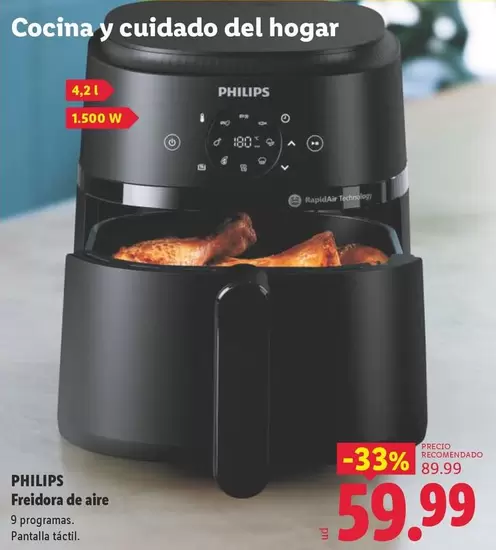 Philips - Freidora De Aire
