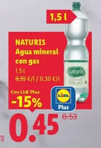 Naturis - Agua Mineral Con Gas