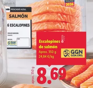 Escalopines De Salmon