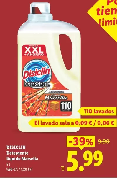 Disiclin - Detergente Liquido Marsella