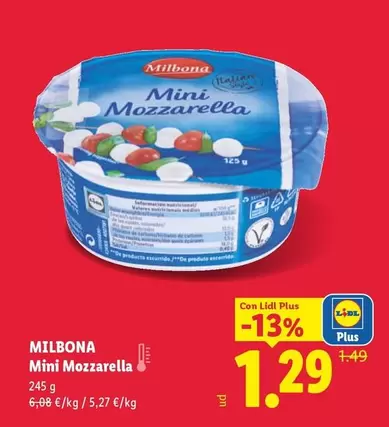 Milbona - Mini Mozzarella