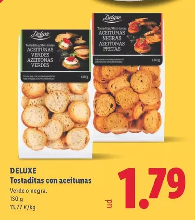 Deluxe - Tostaditas Con Aceitunas