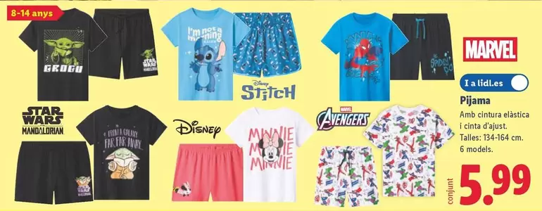 Marvel - Pijama