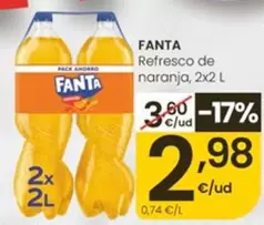 Fanta - Refresco De Naranja