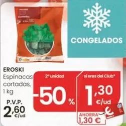 Eroski - Espinacas Cortadas