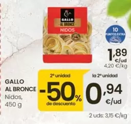 Gallo - Al Bronce Nidos