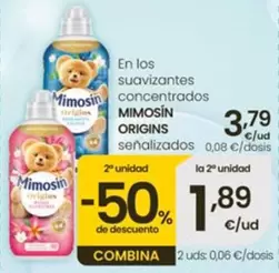 Mimosín - En Los Suavizantes Concentrados Origins