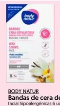 Body Natur - Bandas De Cera De Cabello