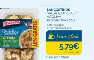 Pescanova - Langostinos Salsa Ajo