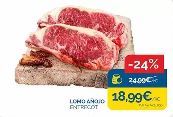 Lomo Añojo Entrecot
