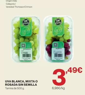 Pronto - Uva Blanca, Mixta O Rosada