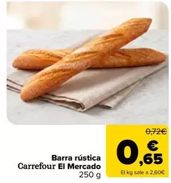 carrefour - Barra Rustica El Mercado